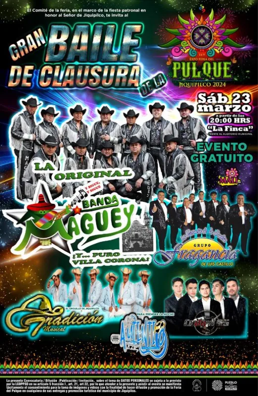 1709779472 Te esperamos en el gran BAILE DE CLAUSURA de la