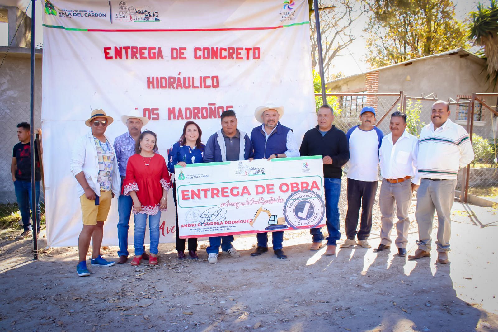 1709793166 478 Hoy el alcalde Andri Correa Rodriguez entrego una obra de