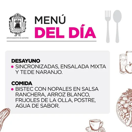 1709833324 Te compartimos el menu de hoy Desayuno 800 a 1100 jpg