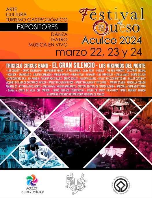 Artistas en Festival del Queso Aculco 2024 ¡Conócelos Ahora! Estado