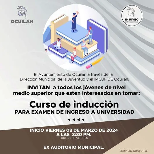 Educacion ¡Atencion jovenes de Ocuilan ¿Listos para el proximo paso jpg