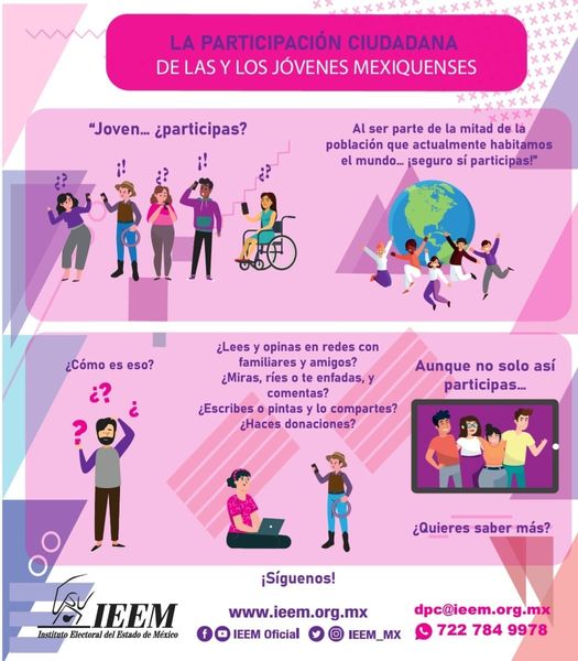 ¡Atencion jovenes Tu participacion es muy importante Apoyanos difundiendo la