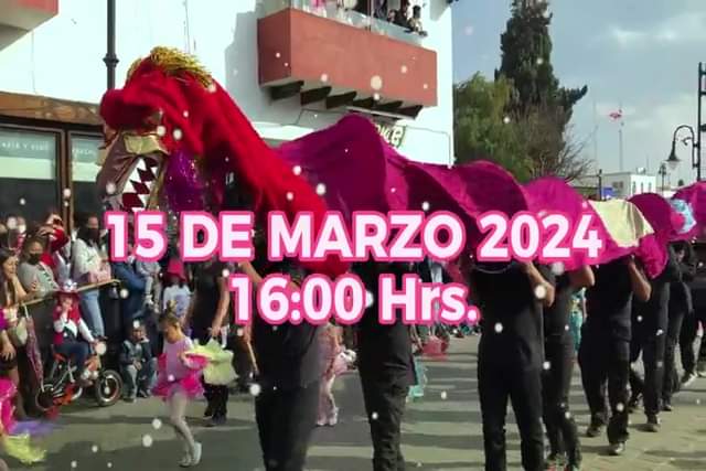 ¿Estan listos para el Carnaval Atlacomulco 2024 ¡Nos vemos este