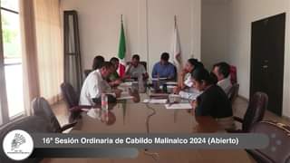 16a Sesión Ordinaria de Cabildo Malinalco 2024