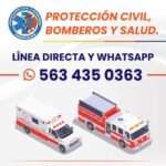 Si requieres algun servicio de #ProtecciónCivil, #Bomberos y/o #Salud, comunícat