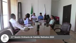 21ª Sesión Ordinaria de Cabildo Malinalco 2023