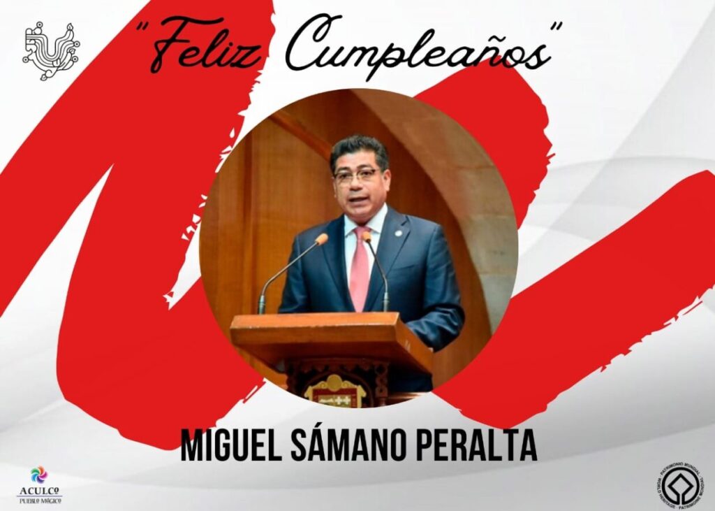 ¡Feliz cumpleaños al Diputado Federal Miguel Sámano en Chimalhuacán!