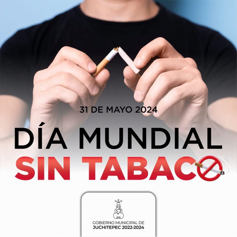 ¡Hoy es el Día Mundial sin Tabaco! Únete a la
