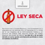 #LeySeca || ATENTO AVISO Con el fin de garantizar una